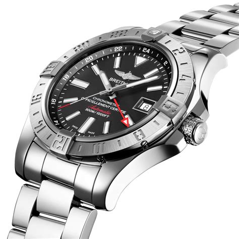 breitling avenger ii blacksteel|Breitling Avenger ii gmt price.